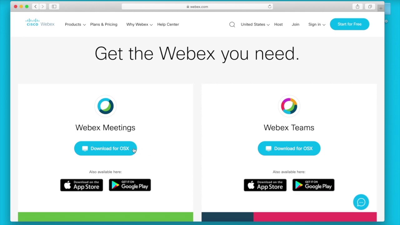 Cisco webex mac os download